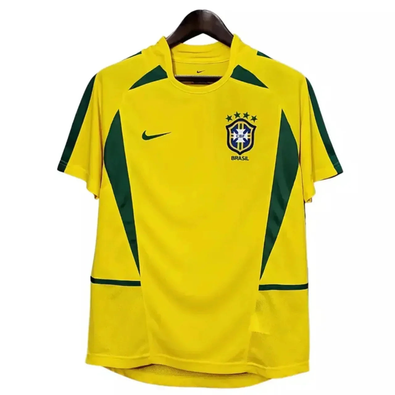 Brazil Retro 2002 Home Jersey
