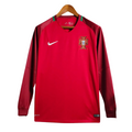 Portugal Retro 2016 Home Jersey - Long Sleeve