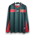 Morocco Retro 1998 Away Green Jersey - Long Sleeve