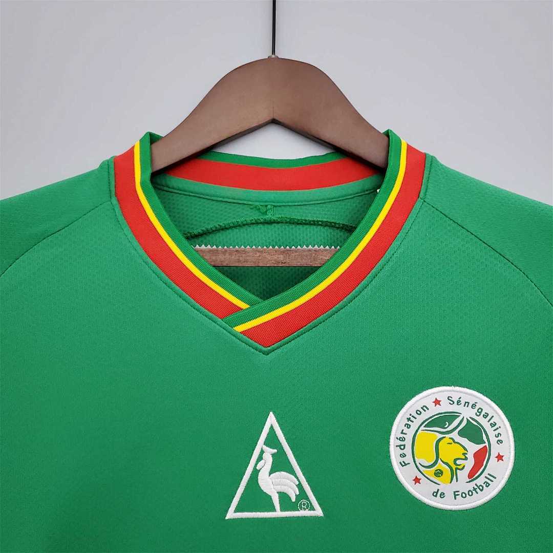 Senegal Retro 2002 Jersey Green