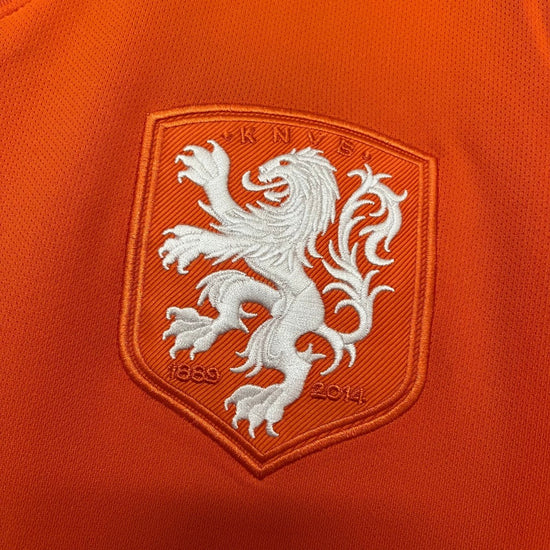 Netherlands Retro 2014 Home Jersey