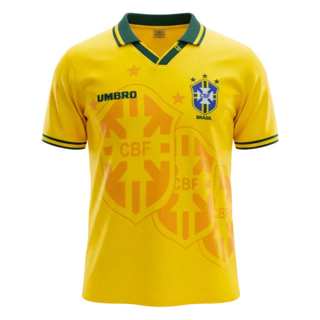 Brazil Retro 1994 Home Jersey